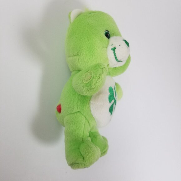 2003 Good Luck Shamrock Care Bears Play Along small mini plush stuffed animal - Picture 6 of 14